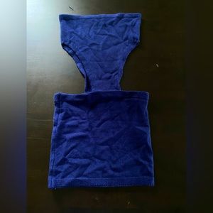 Bodycon Cut out Sweater Tube Dress